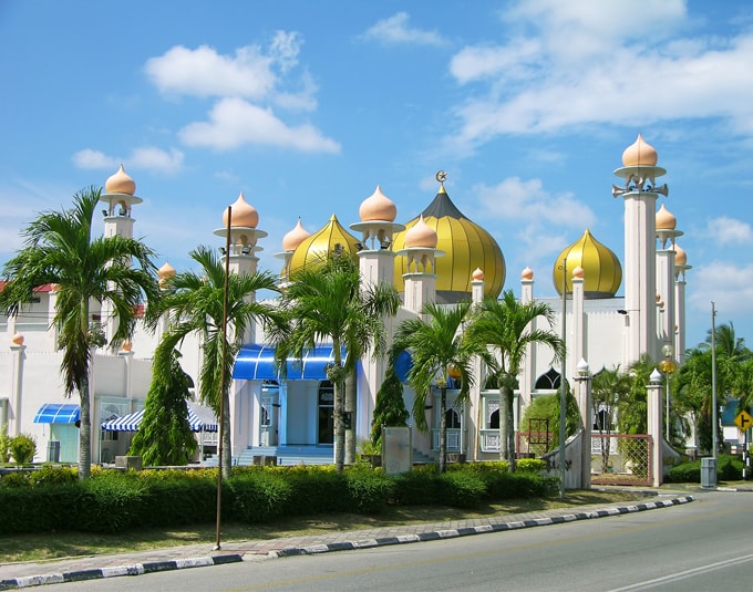 マレーシアのモスクの画像